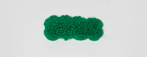 Punch Needle Cloud Barrette | Handmade Hair Accessories | Dancing Arms
