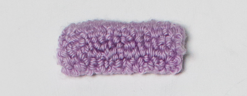 Punch Needle Midi Barrette | Handmade Hair Accessories | Dancing Arms
