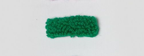 Punch Needle Mini Barrette | Handmade Hair Accessories | Dancing Arms