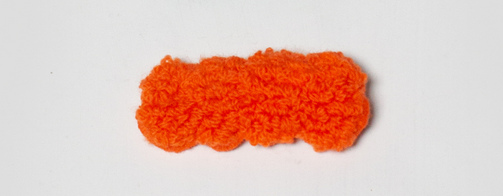 Punch Needle Cloud Barrette | Handmade Hair Accessories | Dancing Arms