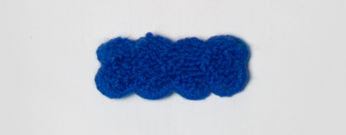 Punch Needle Cloud Barrette | Handmade Hair Accessories | Dancing Arms