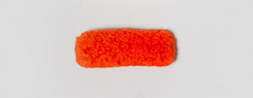 Punch Needle Mini Barrette | Handmade Hair Accessories | Dancing Arms